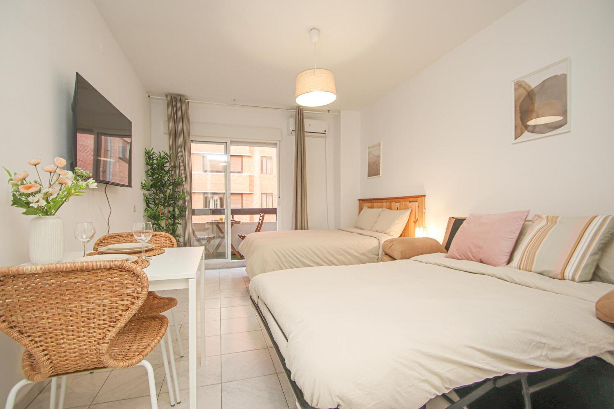 Wonderful Studio 15M Walk To Giralda And Feria Sevilha Exterior foto